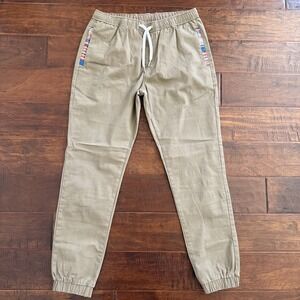 WOWIE Rambler Jogger Casual Stretch Gobi Size Medium Cotton Spandex NWOT